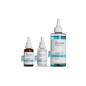 The Purest Solutions Kuru Sivilcelenmeye Meyilli Ciltlere Özel Sivilce ve Siyah Nokta Önlemeye Yardımcı Bakım Seti