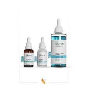 The Purest Solutions Kuru Sivilcelenmeye Meyilli Ciltlere Özel Sivilce ve Siyah Nokta Önlemeye Yardımcı Bakım Seti