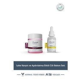 The Purest Solutions Leke Karşıtı ve Aydınlatma Etkili Cilt Bakım Seti