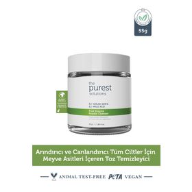 The Purest Solutions Meyve Asitleri İçeren 55 gr Toz Temizleyici