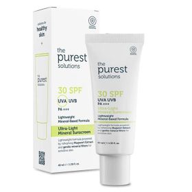 The Purest Solutions Mineral Filtreli SPF 30 40 ml Güneş Koruyucu Krem