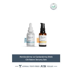 The Purest Solutions Nemlendirme ve Canlandırma Etkili Cilt Bakım Serumu Seti