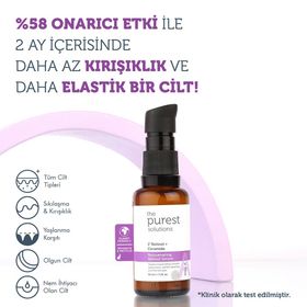 The Purest Solutions Onarıcı Retinol 30 ml Gece Serumu