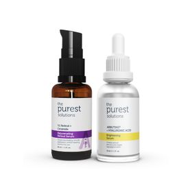 The Purest Solutions Renk Tonu Eşitlemeye Yardımcı Onarıcı Etkiye Sahip Cilt Bakım Seti