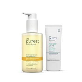 The Purest Solutions Sebum Dengeleyici ve Uv Koruma Etkili Bakım Seti