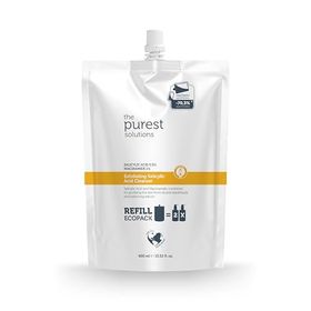 The Purest Solutions Sivilce Siyah Nokta Karşıtı Yağlı Karma Ciltler İçin Ekolojik Yedek Paket 400 ml Temizleme Jeli