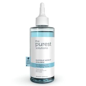 The Purest Solutions Sivilce ve Siyah Nokta Karşıtı Gözenek Sıkılaştırıcı Yaşlanma Karşıtı Yağlı ve Karma Cilt Glikolik Asit 200 ml Tonik