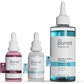 The Purest Solutions Siyah Nokta Önleyici ve Gözenek Sıkılaştırıcı Nemlendirici Cilt Bakım Seti