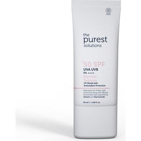 The Purest Solutions SPF50+ 50 ml Leke Karşıtı ve Cilt Tonu Eşitleyici Renkli Güneş Koruyucu Krem