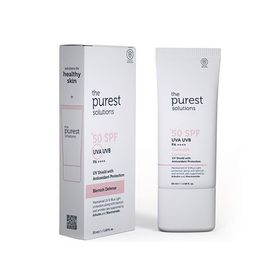The Purest Solutions SPF50+ 50 ml Leke Karşıtı ve Cilt Tonu Eşitleyici Renkli Güneş Koruyucu Krem