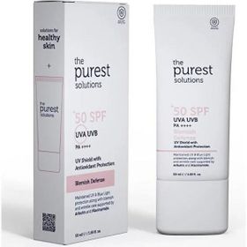 The Purest Solutions SPF50+ 50 ml Leke Karşıtı ve Cilt Tonu Eşitleyici Renkli Güneş Koruyucu Krem