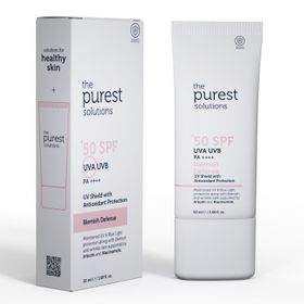 The Purest Solutions SPF50+ 50 ml Lekeli Ciltler İçin Güneş Kremi