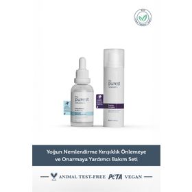 The Purest Solutions TPS107 30 ml + 30 ml Yoğun Nemlendirme Kırışıklık Önlemeye ve Onarmaya Yardımcı Bakım Seti
