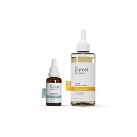 The Purest Solutions Yağlı ve Karma Ciltlere Gözenek Görünümü Azaltmaya Yardımcı Siyah Nokta Önleyici Cilt Bakım Seti