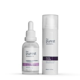 The Purest Solutions Yaşlanma Karşıtı Nemlendirici ve Göz Çevresi Aydınlık Göz Altı Görünümü Destekleyici Yoğun Bakım Seti