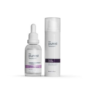 The Purest Solutions Yaşlanma Karşıtı Nemlendirici ve Göz Çevresi Aydınlık Göz Altı Görünümü Destekleyici Yoğun Bakım Seti