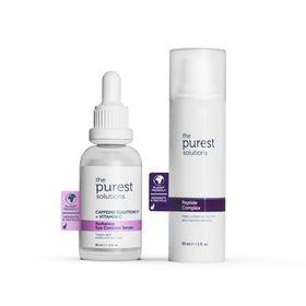 The Purest Solutions Yaşlanma Karşıtı Nemlendirici ve Göz Çevresi Aydınlık Göz Altı Görünümü Destekleyici Yoğun Bakım Seti