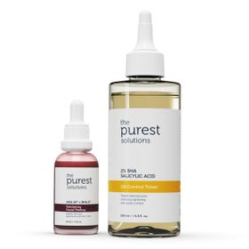 The Purest Solutions Yüksek Oranda Bha İçeren Cilt Bakım Seti