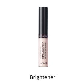 The Saem Cover Perfection Tip Concealer Brightener Uzun Süre Kalıcı Likit Kapatıcı