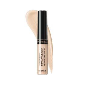 The Saem Cover Perfection Tip Concealer Light Beige 1.25 Uzun Süre Kalıcı Likit Kapatıcı