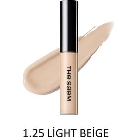 The Saem Cover Perfection Tip Concealer Light Beige 1.25 Uzun Süre Kalıcı Likit Kapatıcı