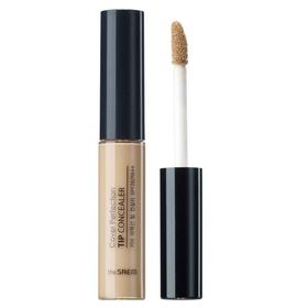The Saem Cover Perfection Tip Concealer Rich Beige 2 Uzun Süre Kalıcı Likit Kapatıcı