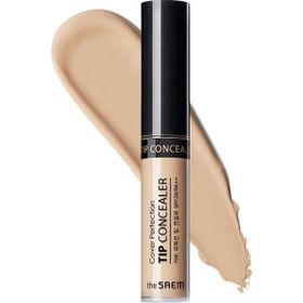 The Saem Cover Perfection Tip Concealer Sand 2.25 Uzun Süre Kalıcı Likit Kapatıcı
