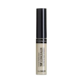 The Saem Green Beige Uzun Süre Kalıcı Likit Kapatıcı Cover Perfection Tip Concealer