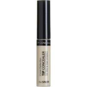 The Saem Green Beige Uzun Süre Kalıcı Likit Kapatıcı Cover Perfection Tip Concealer