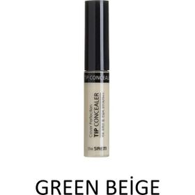 The Saem Green Beige Uzun Süre Kalıcı Likit Kapatıcı Cover Perfection Tip Concealer