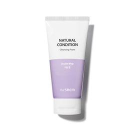 The Saem Natural Condition Cleansing Foam Double Whip 150 ml Tüm Cillter İçin Temizleme Köpüğü