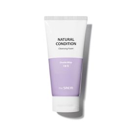 The Saem Natural Condition Cleansing Foam Double Whip 150 ml Tüm Cillter İçin Temizleme Köpüğü