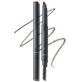 The Saem Saemmul Artlook Eyebrow Gray Brown Doğal Görünüm Sunan Açılı Kaş Kalemi