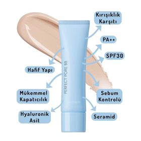 The Saem SPF30 PA++ Light Beige Saemmul Perfect Pore Bb 30 ml Saemmul Bb Krem