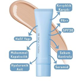 The Saem SPF30 PA++ Natural Beige Saemmul Perfect Pore Bb 30 ml Saemmul Bb Krem