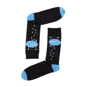 The Socks Company 15KDCR141E çok Renkli Drop Me Now Desenli Erkek Çorap