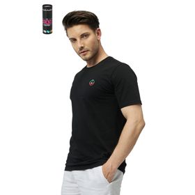 The Socks Company Rasta Peace Bisiklet Yaka Rahat Kalıp Nakışlı Kutulu Siyah Unisex T-shirt