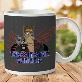 The Terminator Sega Genesis Baskılı Kupa