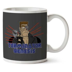 The Terminator Sega Genesis Baskılı Kupa