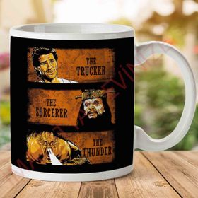The Trucker the Sorcerer And the Thunder Baskılı Kupa