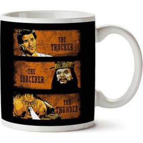 The Trucker the Sorcerer And the Thunder Baskılı Kupa