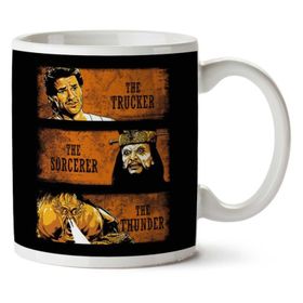 The Trucker the Sorcerer And the Thunder Baskılı Kupa