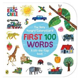 The Very Hungry Caterpillar's First 100 Words A Little The Flet Up-Puffin Books