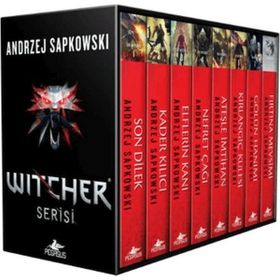 The Witcher Serisi Kutulu Özel Set 8 Kitap Pegasus Yayınları