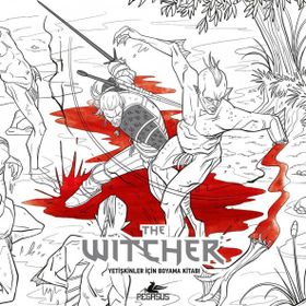The Witcher: Yetişkinler İçin Boyama Kitabı Pegasus Yayınları