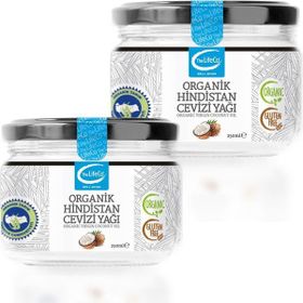 Thelifeco 2x250 ml Organik Hindistan Cevizi Yağı