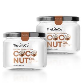 Thelifeco 2x250 ml Organik Hindistan Cevizi Yağı