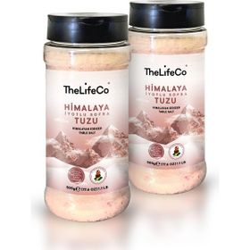 TheLifeCo 500 gr Kristal Pembe Himalaya Tuzu