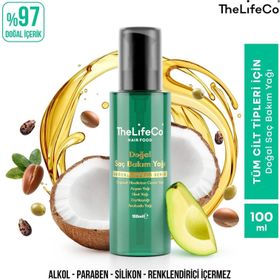 Thelifeco Hairfood Değerli Yağlar Serisi 100 ml Doğal Saç Bakım Yağı