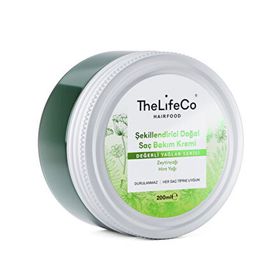 Thelifeco Hairfood Değerli Yağlar Serisi 200 ml Durulanmayan Doğal Saç Bakım Kremi